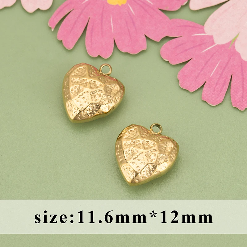 assoonas, 4 Stück/Set, ME60, Schmuckzubehör, 316L-Edelstahl, nickelfrei, handgefertigt, Anhänger, Schmuckherstellung, DIY-Anhänger – Detail 1