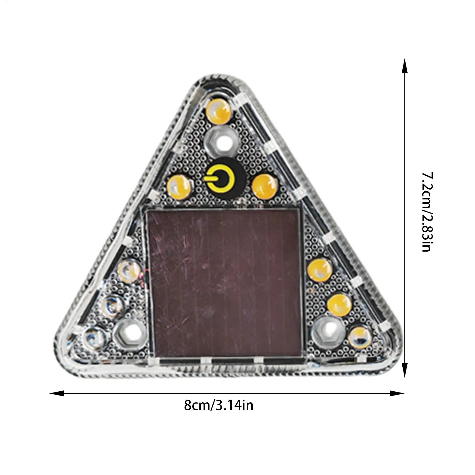 سيارة الفرامل الخلفية الذيل ضوء مثلث الشمسية سيارة الخلفي Led مصباح تركيب مرن السيارات الذيل ضوء لشاحنة مقطورة لاقط #6