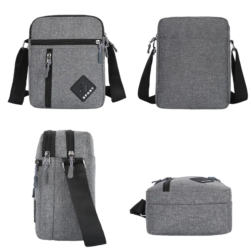 Messenger Nylon Waterpro Of Oxford Cloth Shoulder Casual Men Backpack Small Bag Business Briefcase Fashionable Lightweight