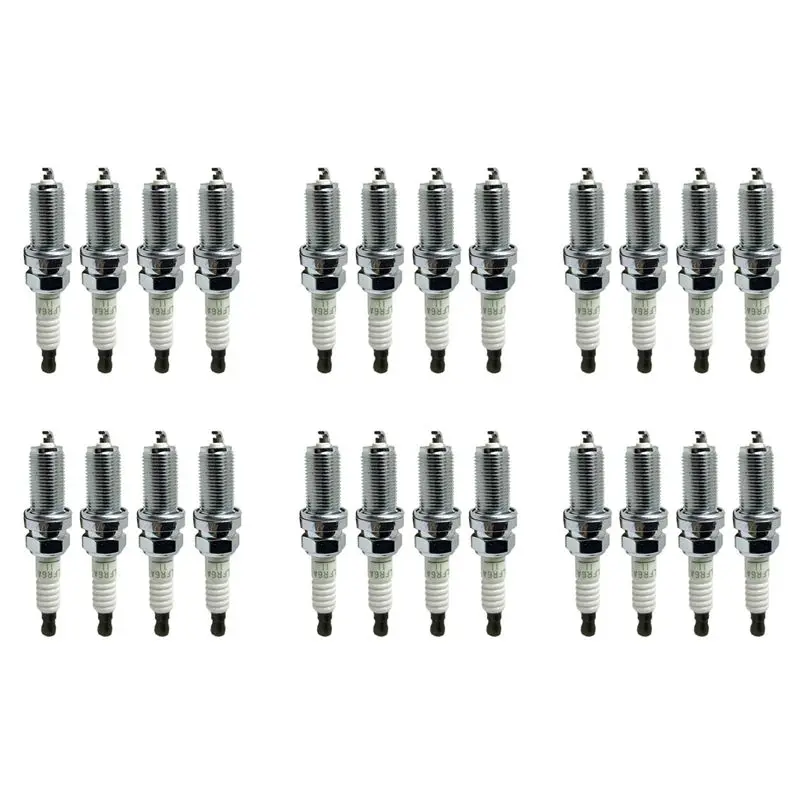 

Precise 24PCS 22401-8H516 LFR6A11 3672 Spark Plug For F115 F225 F250 F300 Nissan Almera Primera LF115/250/300 LFR6A-11