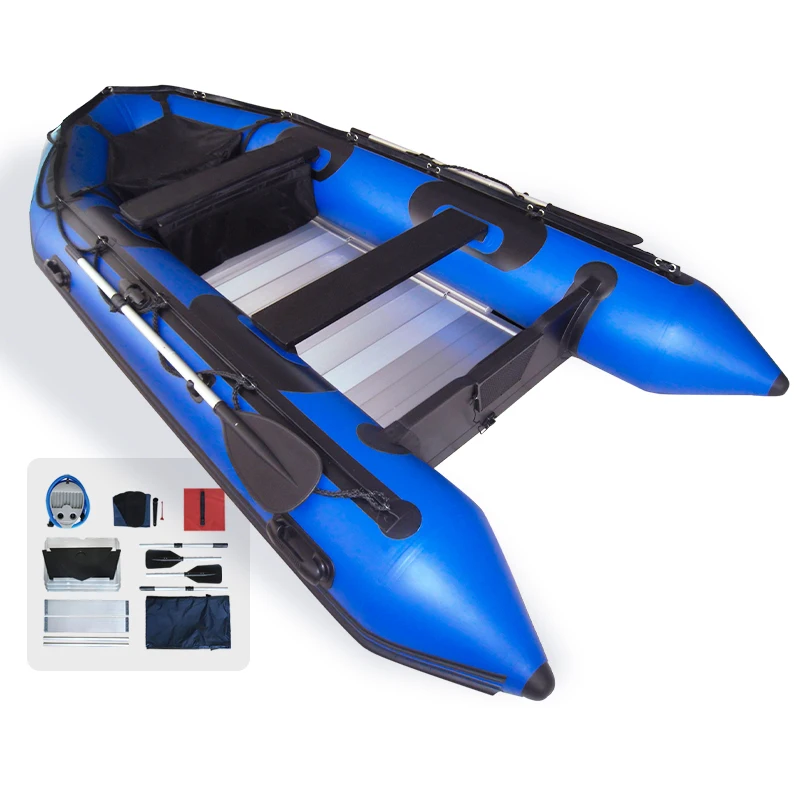 

Inflatable Fishing Boat 4.3 Meter Aluminum Floor With CE ODM/OEM