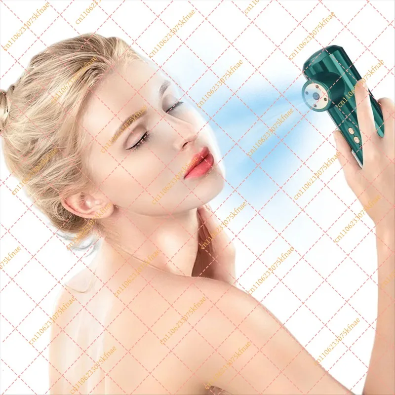 Mini Nano Mist Sprayer Facial Steamer Humidifier Face Moisturizing Nebulizer Oxygen Injection Skin Care Tool