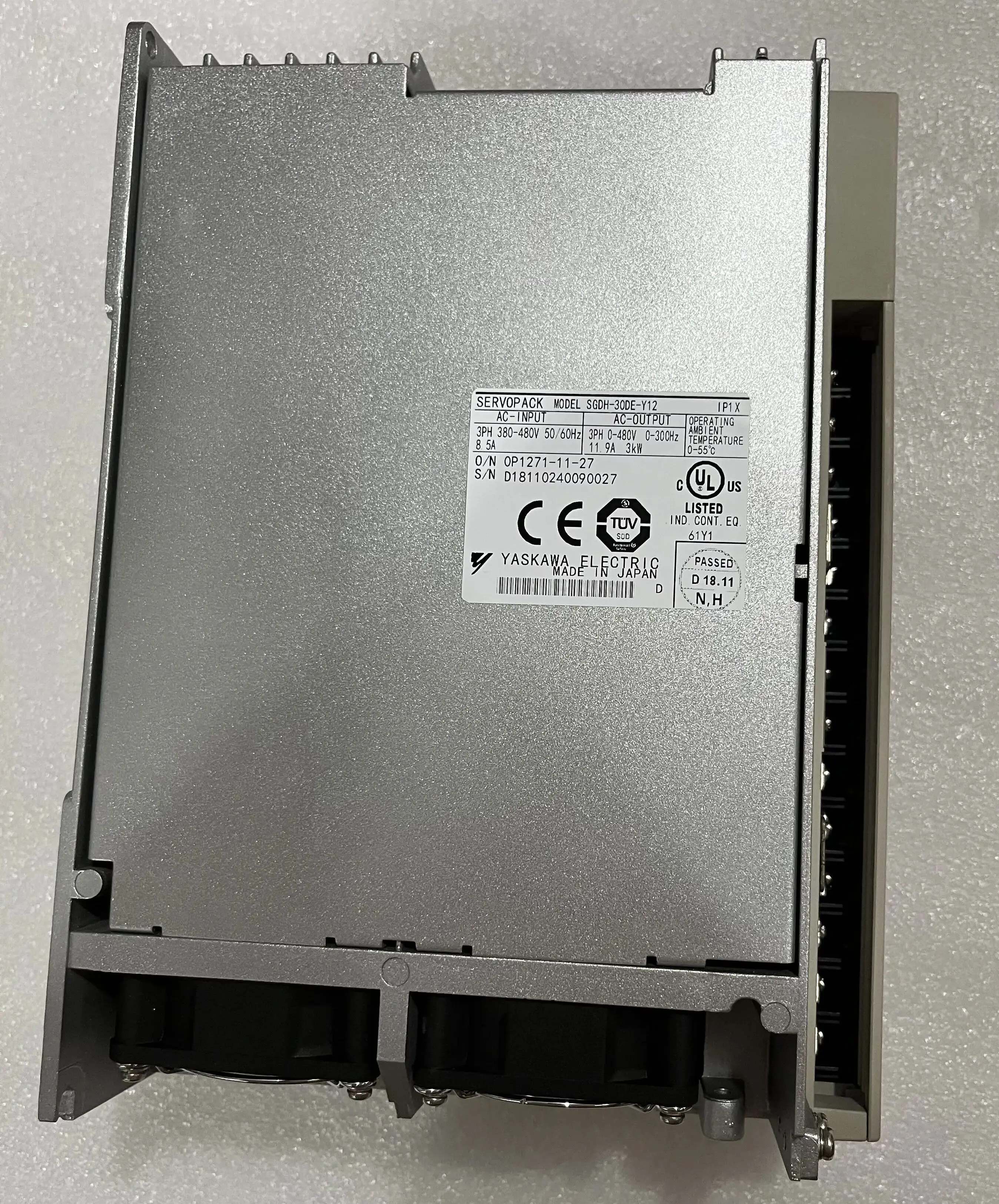 Brand New SGDH-30DE-Y12 Servo Drive，SGDH 30DE Y12，Fast shipping