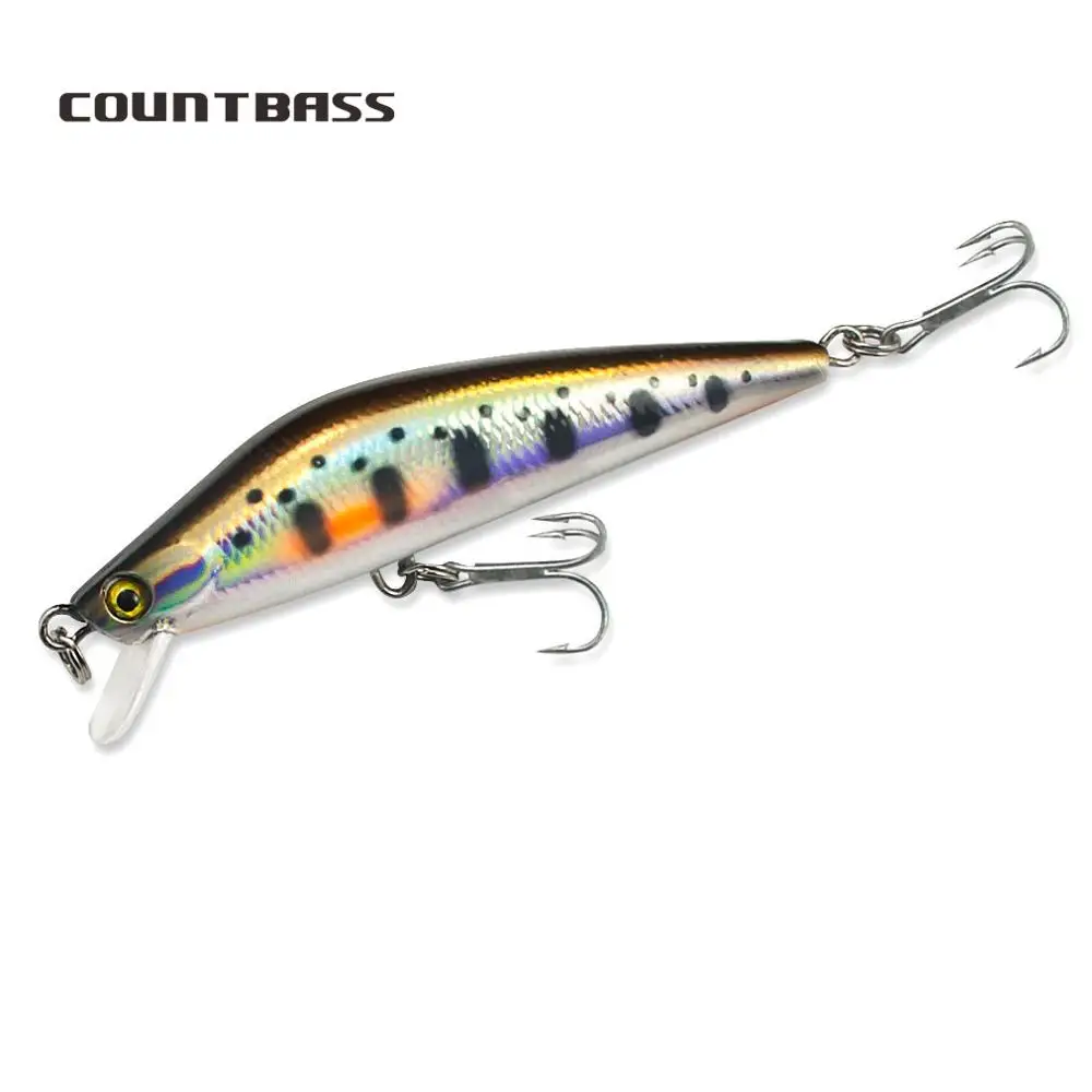 Countbass Floating Minnow Hard Baits 75mm 3