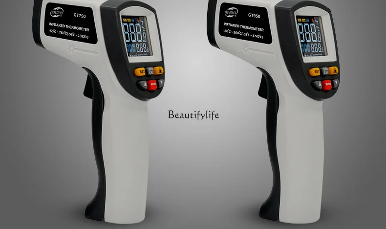 *New GT950 Infrared Thermometer-50~ 950 ℃ Color Screen Thermometer Thermometer