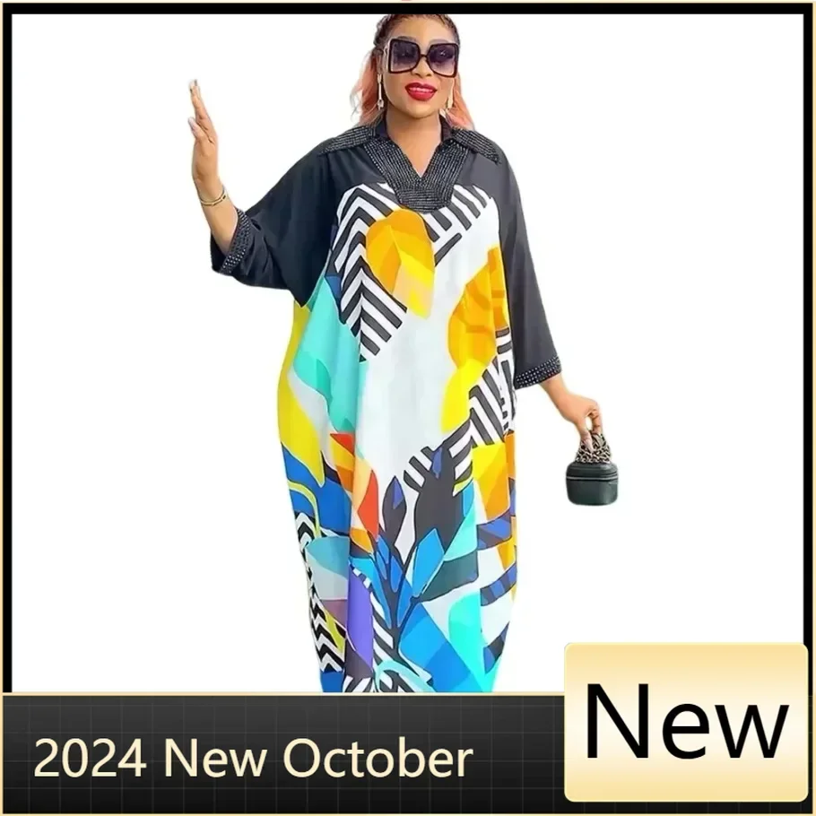 

Customized 2024 African Dresses for Women Traditional Africa Clothing Dashiki Ankara Outfits Gown Abayas Robe Muslim Kaftan Maxi