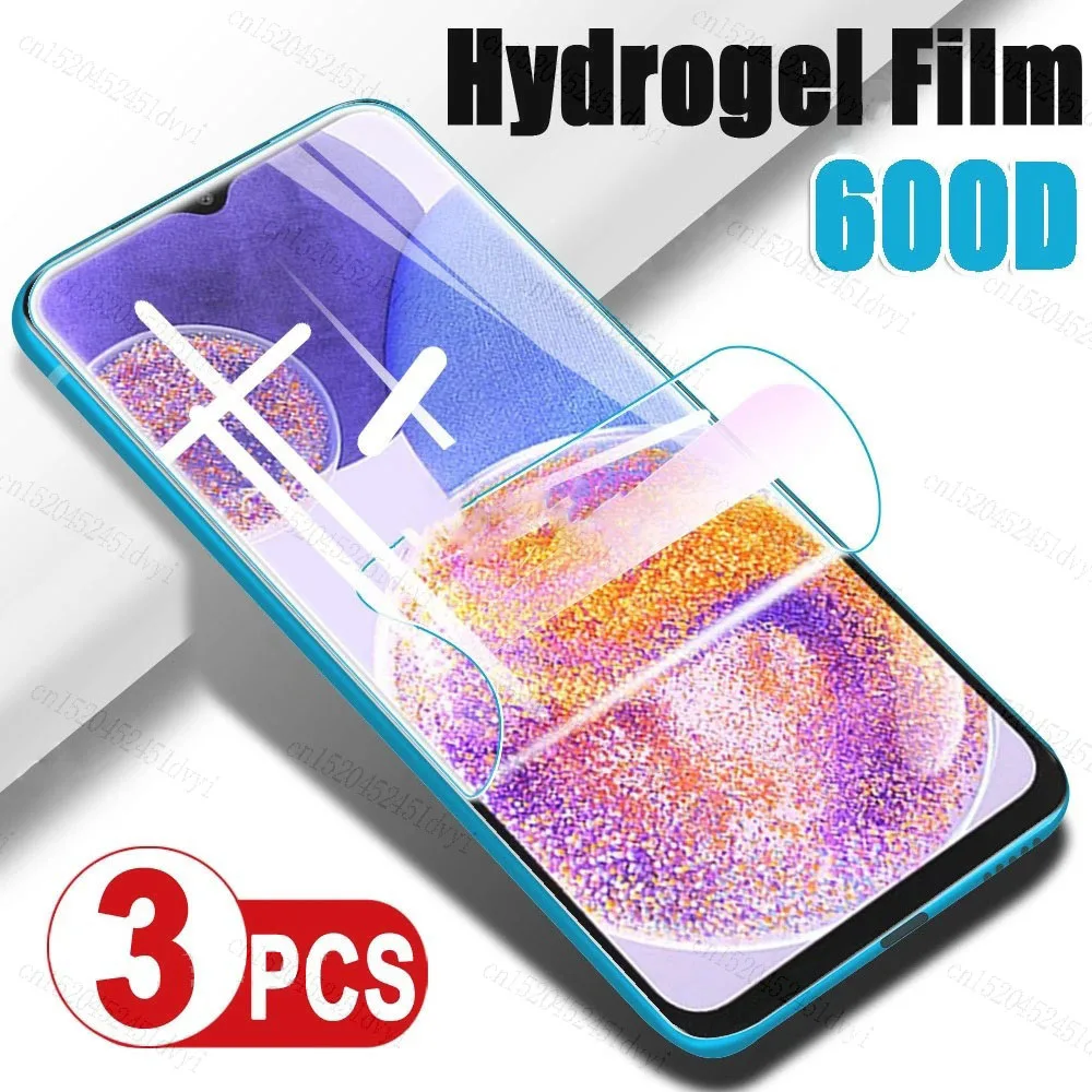 3Pcs Hydrogel Film for Samsung Galaxy S26 Plus Ultra A37 A57 A07 F70e M17e 5G Screen Protector