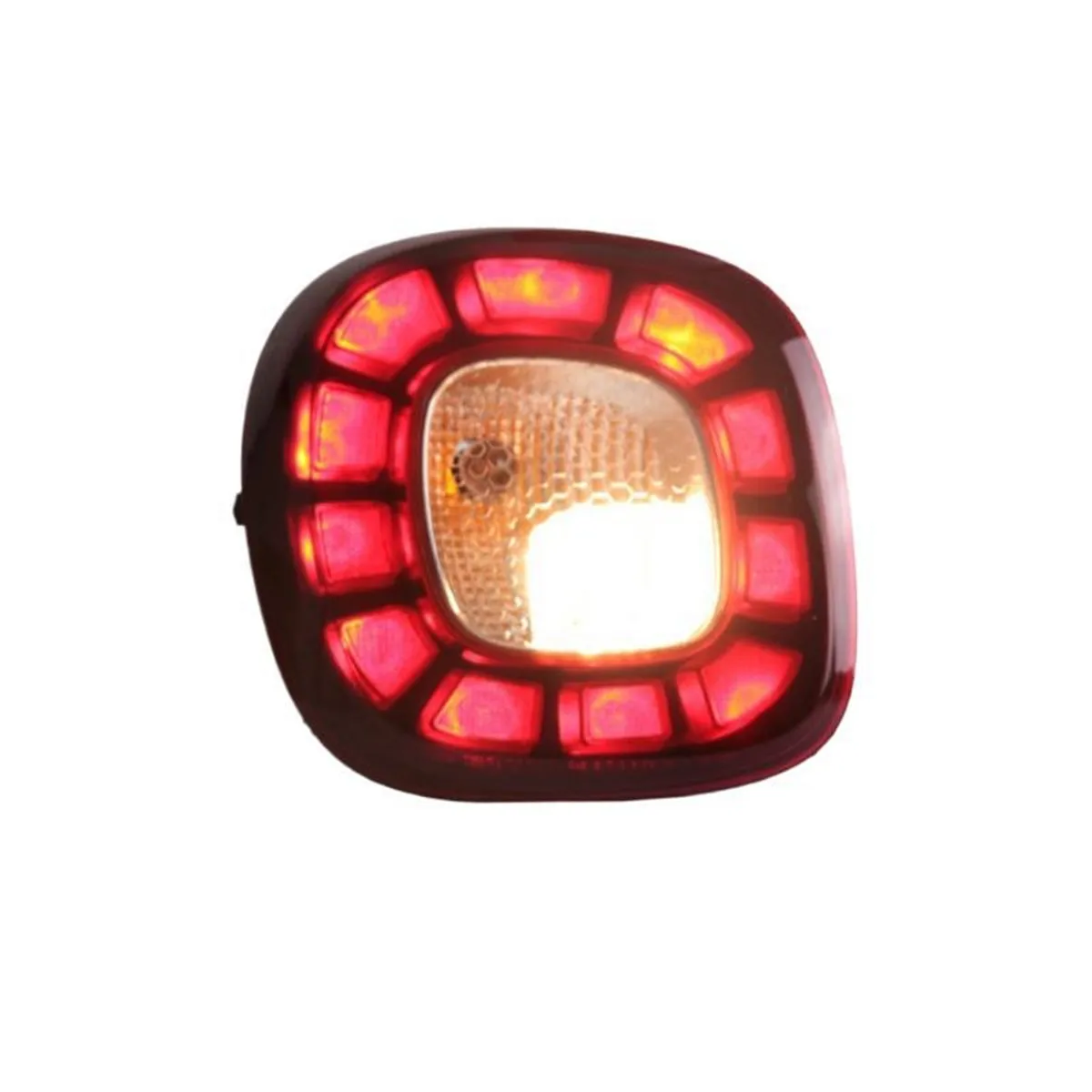 Pop 2015-2019 Taillights For Mercedes Benz Smart Modified LED Brake Lights Auto Asseccories