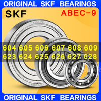 10 original SKF miniature bearing  608 ABEC-9  604 607 609 623 624 625 626 627 628 629 ZZ -2Z -2RSH ball bearings