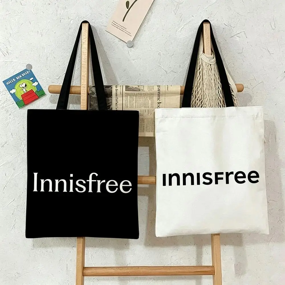 Las bolsas de almacenamiento I-Innisfree de estilo minimalista son adecuadas para la escuela, compras, viajes, trabajo y compras de supermercado.