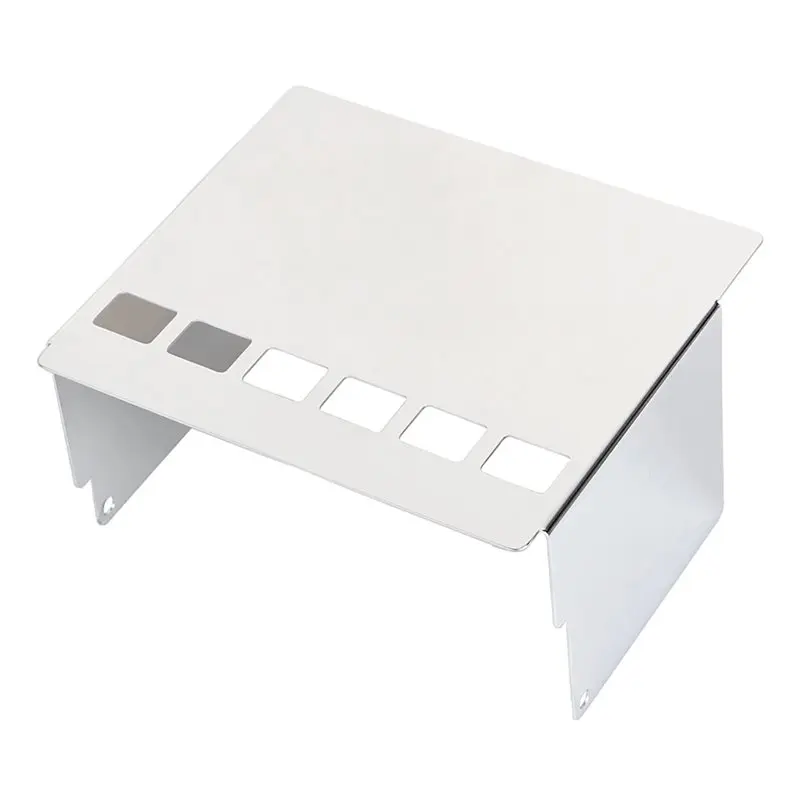 ฝาครอบแบตเตอรี่มอเตอร์ไซค์ทรงสี่เหลี่ยมโครเมียม สำหรับ Dyna Low Glide FXS Super Glide FXR FX ปี 1973-1986