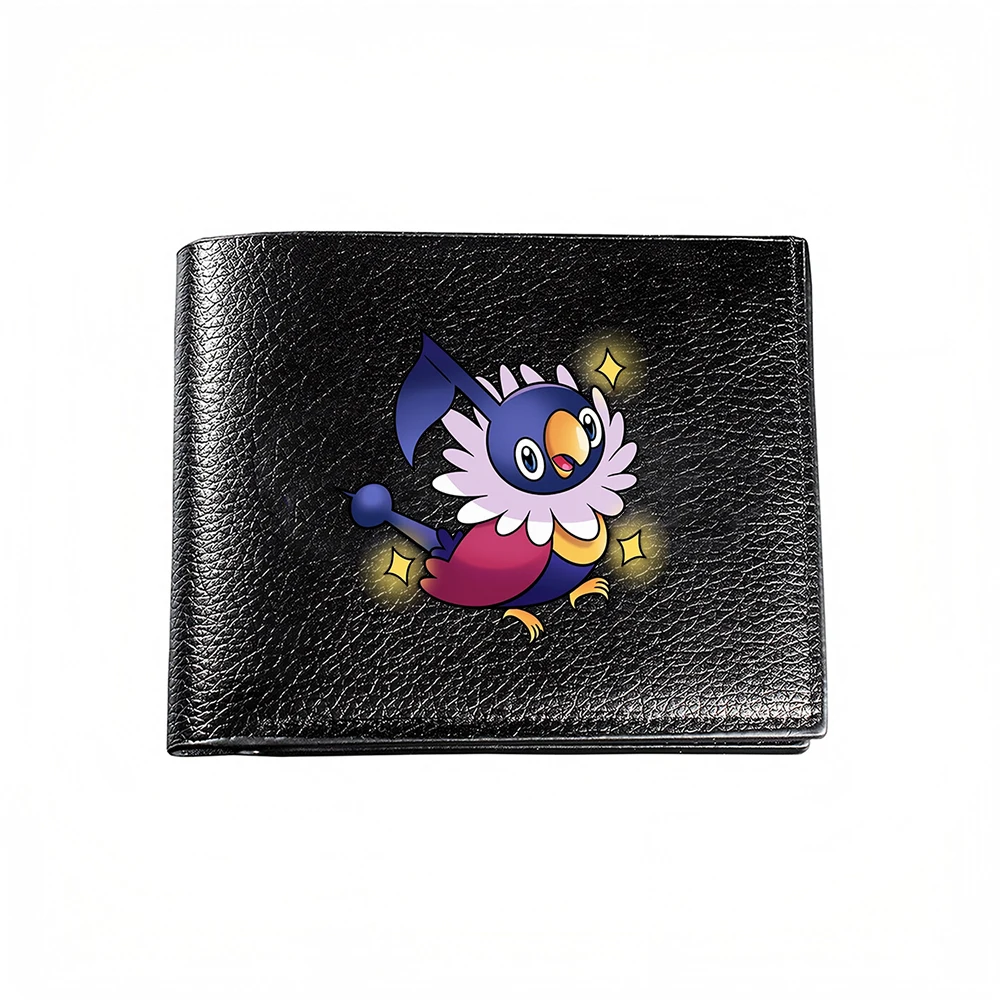 Colorful Bird Character Design Men S Wallet Card Holder Casual Business Fashion Print Style Accessory