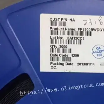 

5 шт./лот, новый оригинальный 100% качество FP6900BWDGTR FP6900 6900B G, чип электронных компонентов IC