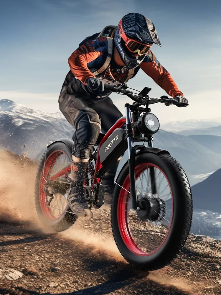 DUOTTS N26 Elektrofahrrad 48V20AH Akku E-Bike 26*4,0 Zoll Breitreifen Erwachsenen-Elektrofahrrad