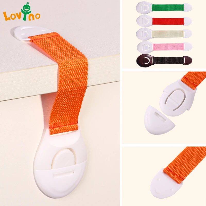 10Pcs/Lot Child Lock Protection Of Children ing Doors For Children\'s Safety Kids Plastic  best selling