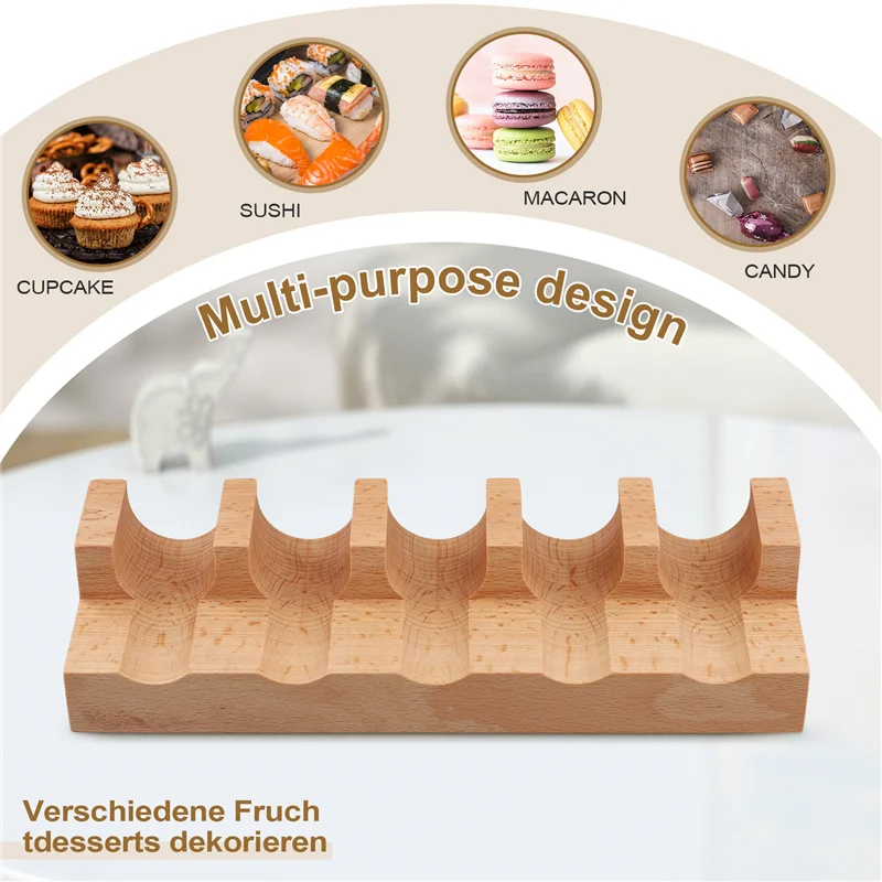 

A69ewooden Sushi Boat - Japanese Cuisine Stand For Sashimi, Snacks, And Tacos, Ideal For Restaurant, Hotel, And Home Use