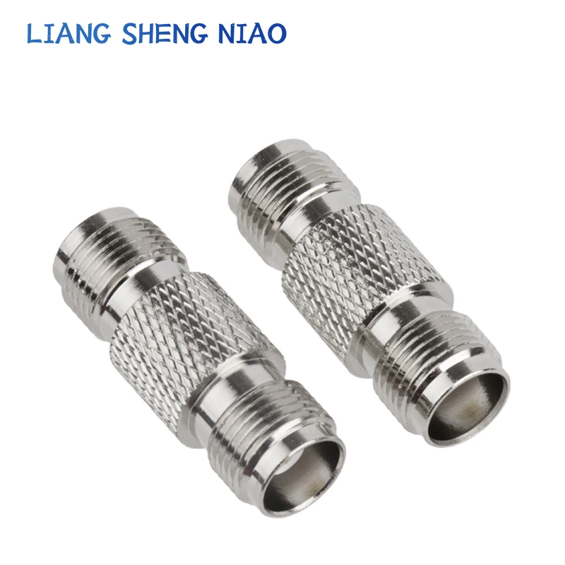 Adaptador Rf Tnc-Kk Tnc Fêmea para Fêmea Tnc Conector de Plugue Gps Fêmea de Passagem Dupla