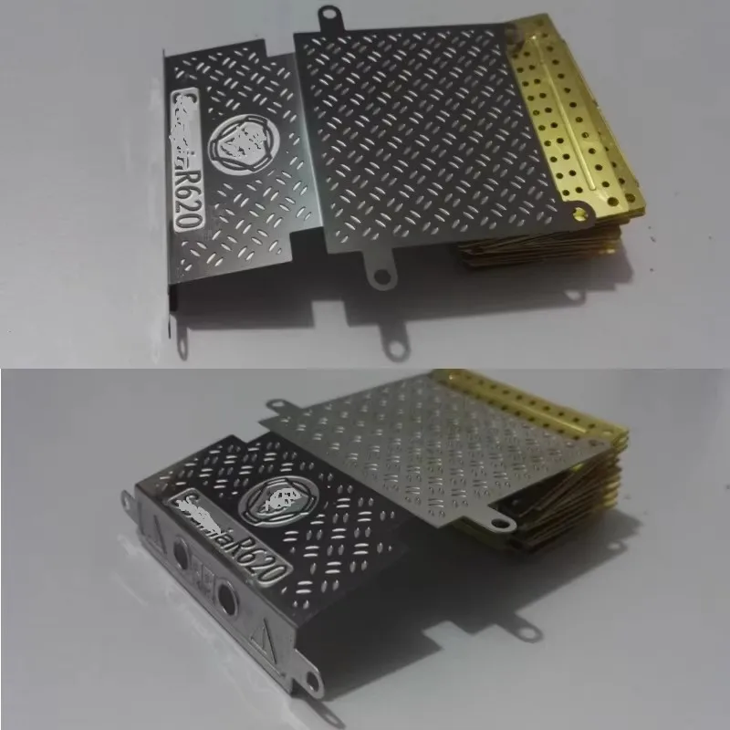 RC Simulation Metall Silber Schwanz Skid Platte für 1/14 Tamiya RC Lkw Auto Scania 770S R620 BENZ MAN König hauler Diy Teile Spielzeug