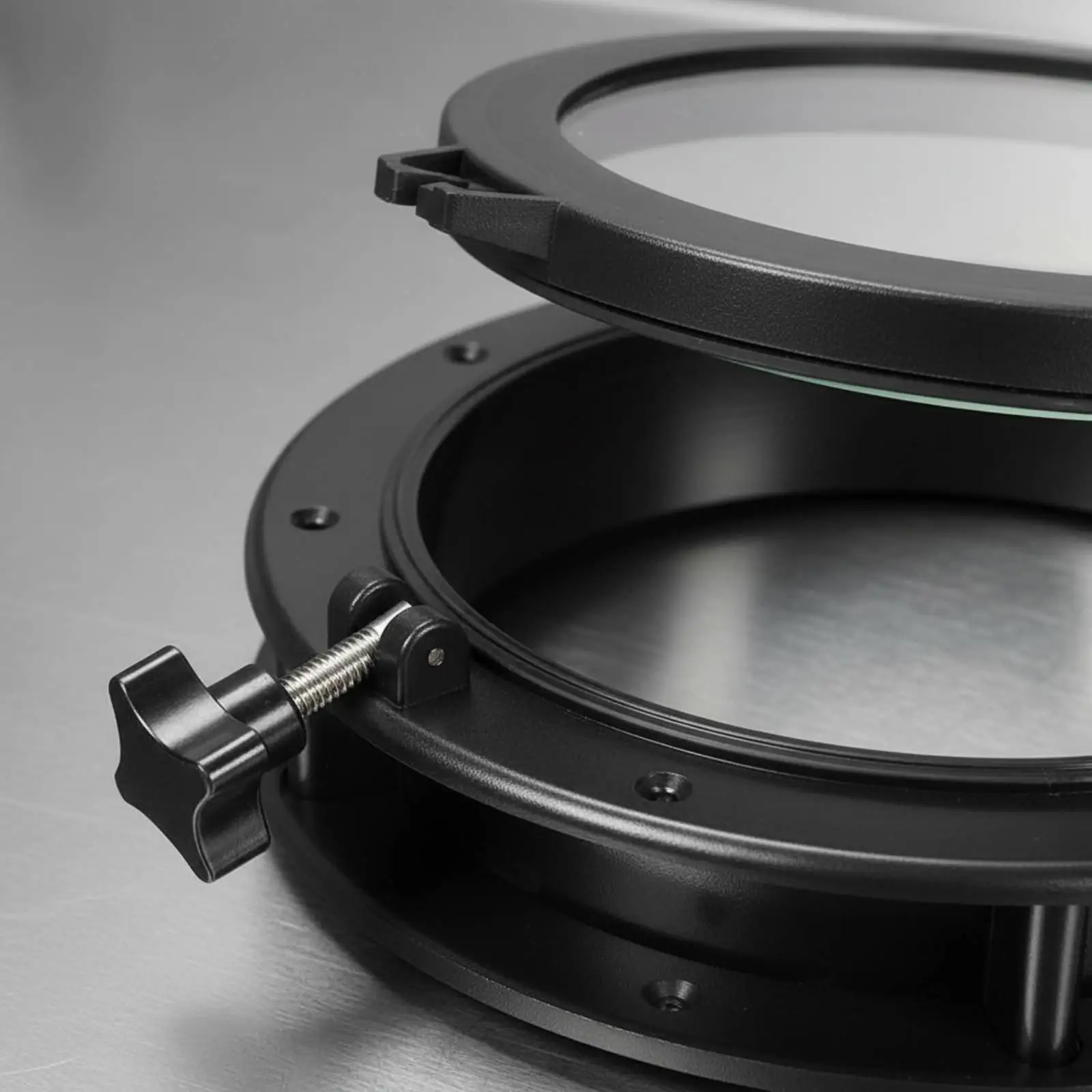 RV Boat Porthole Marine Round Window with Rubber Seal for Yacht Ship Campervan DIY Project Clear Glass