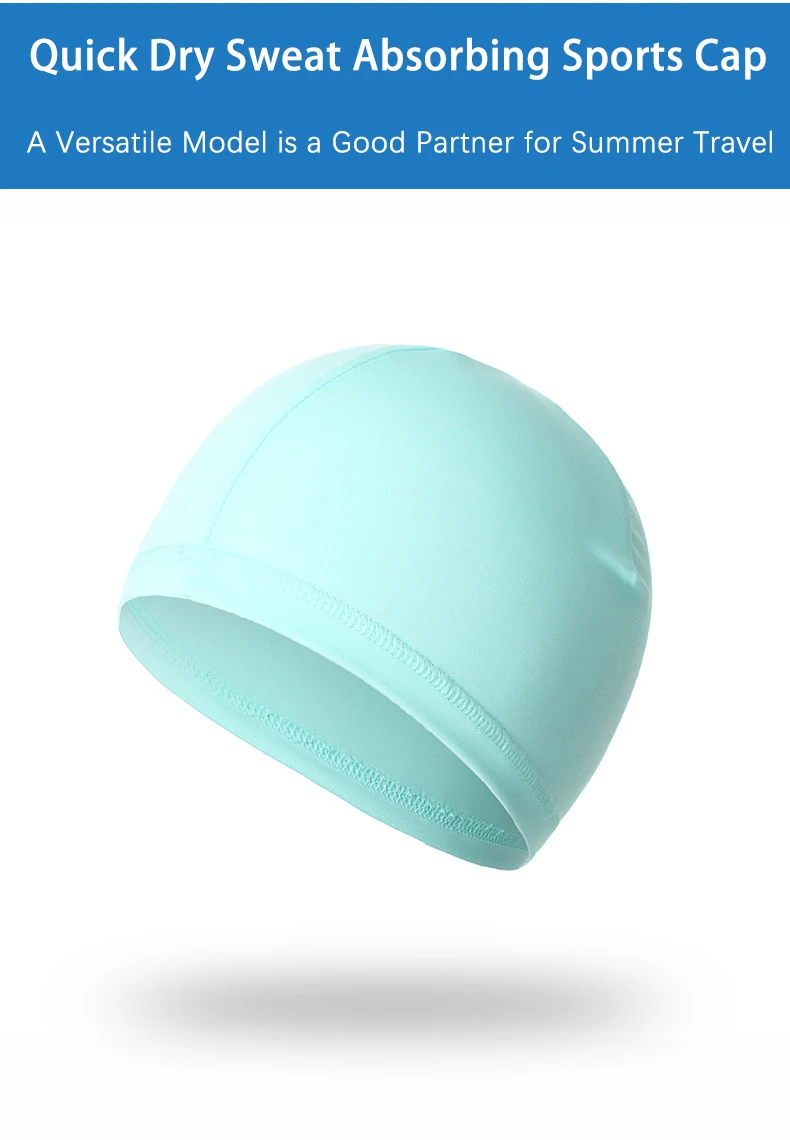 Sommer-Schädelmütze UV-Schutz Eisseide Helmunterzieher Herren Damen Mütze Workout Schnelltrocknend Motorrad Radfahren Laufen Dehnbare Beanie – Detail 4