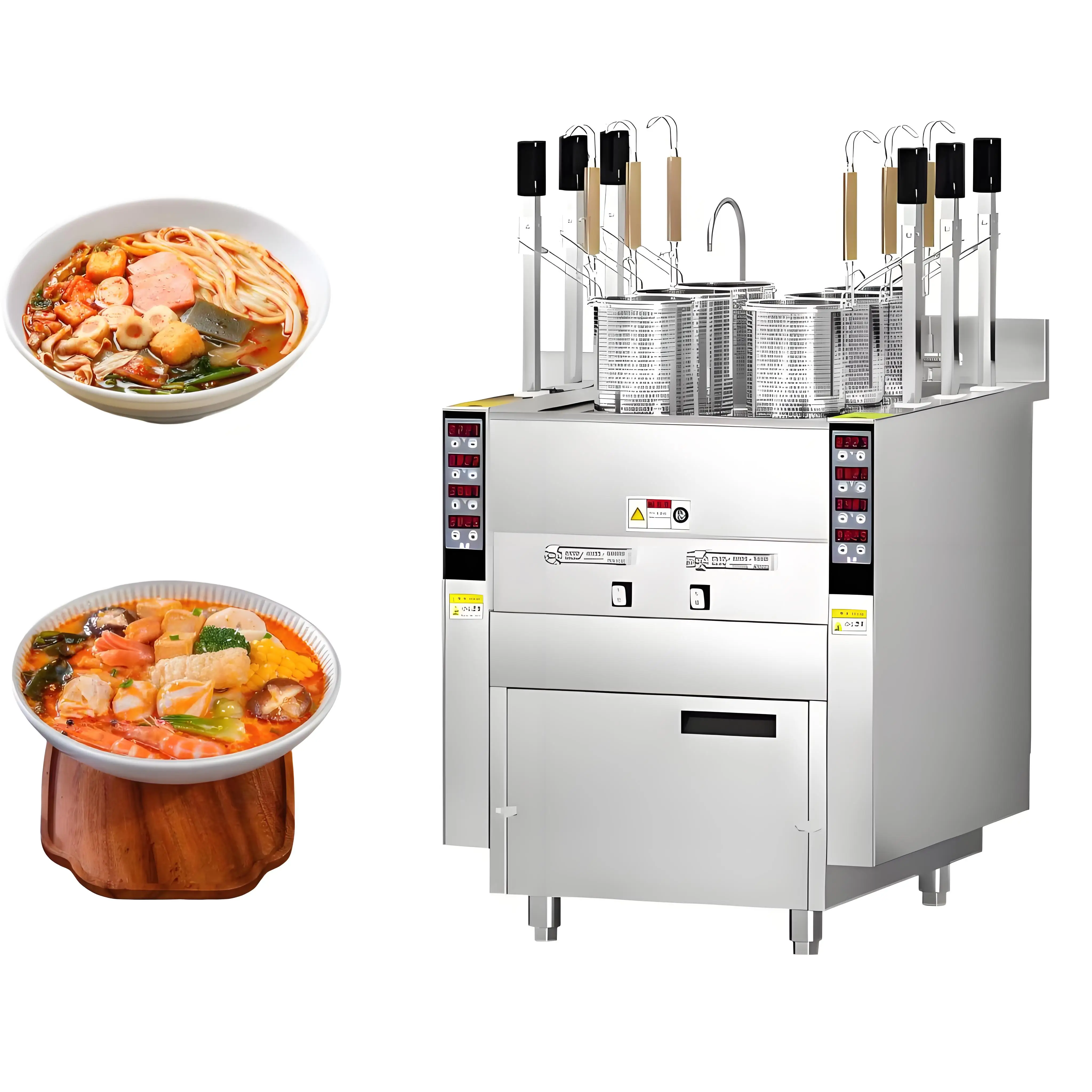 Commercial Automatic Noodle Cooker Natural Gas Instant Noodle Cooker Ez Cook Korean Instant Noodle Cooker