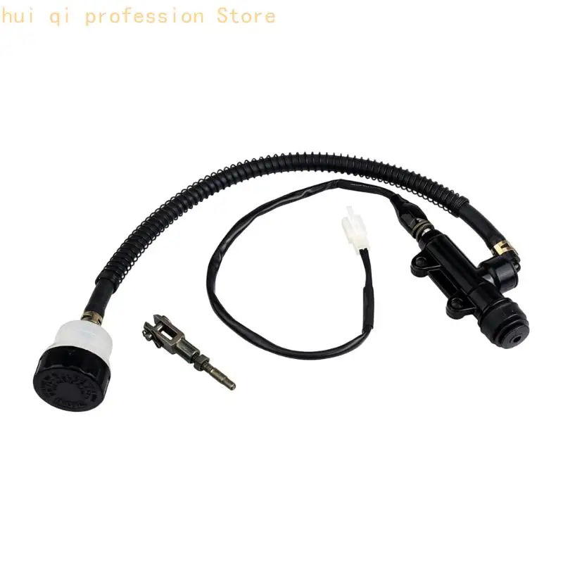 Motorrad-Hinterradbremspumpe, Ersatzteil mit Hydraulikschlauch und separatem Flüssigkeitsbecher, 4 Halterung für TNT300 BJ300 – Detail 8