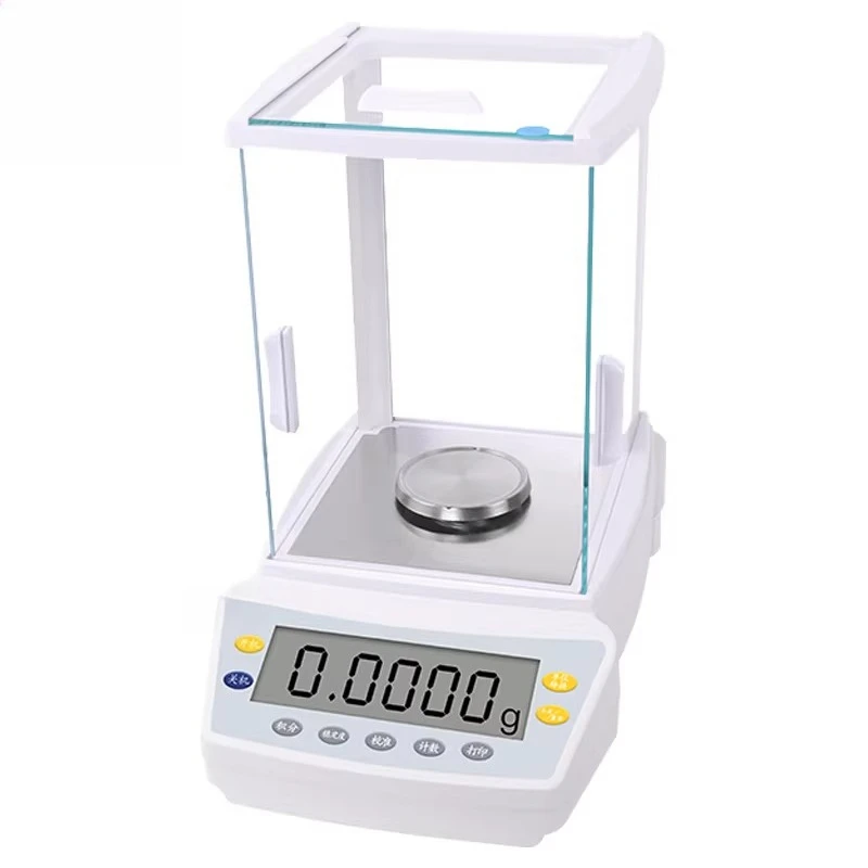 

Electronic analytical balance 1/10,000 laboratory high-precision scale