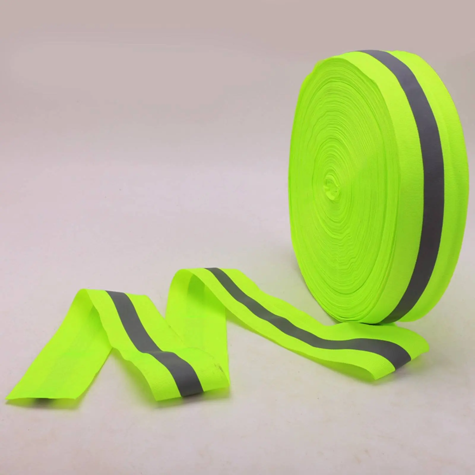 

Track Ribbon Tape Dark Middle Stripe Reflective Track Tape High Visibility Ribbon 5 Cm Wide Sports Gear Polyester
