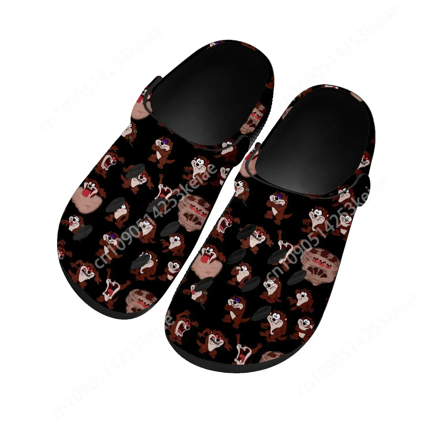 D-Devil Home Clogs Men Women Youth Boy Girl T-Tazmanian Custom Made Water Shoes Anime Cartoon Garden Beach Hole Slippers Sandals