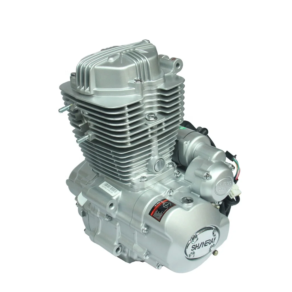 Air-Cooled CG250 Engine Assembly with Reverse Gear, Full Parts Kit for ATV & Go Cart