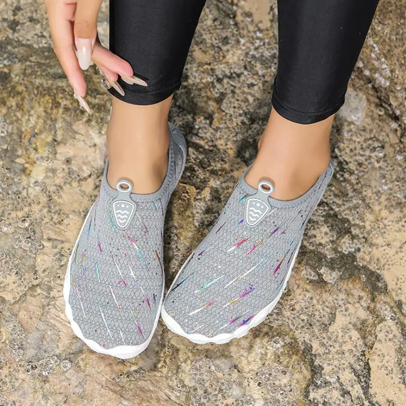 

Aqua Shoes Breathable Quick Dry Non-Slip Water Shoes For Women Beach Wading Shoes Fishing GYM Shoes