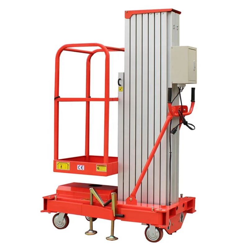 Standard vertical personnel lift, mass personnel lift, lifting height up to 12 m
