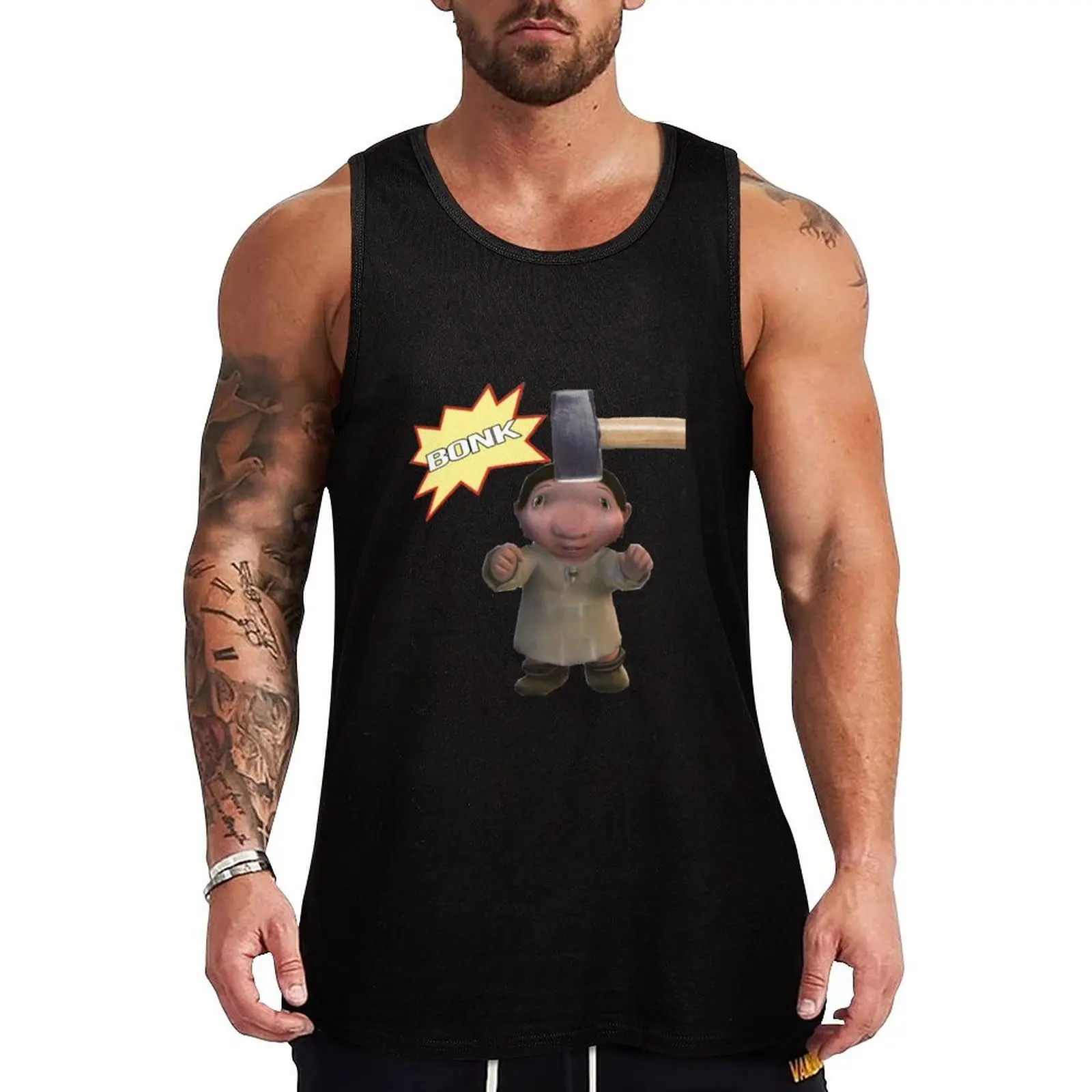

Ice Age Baby BONK Tank Top t-shirts for Men's gym Gym clothes fashion 2025 man muscle t-shirt