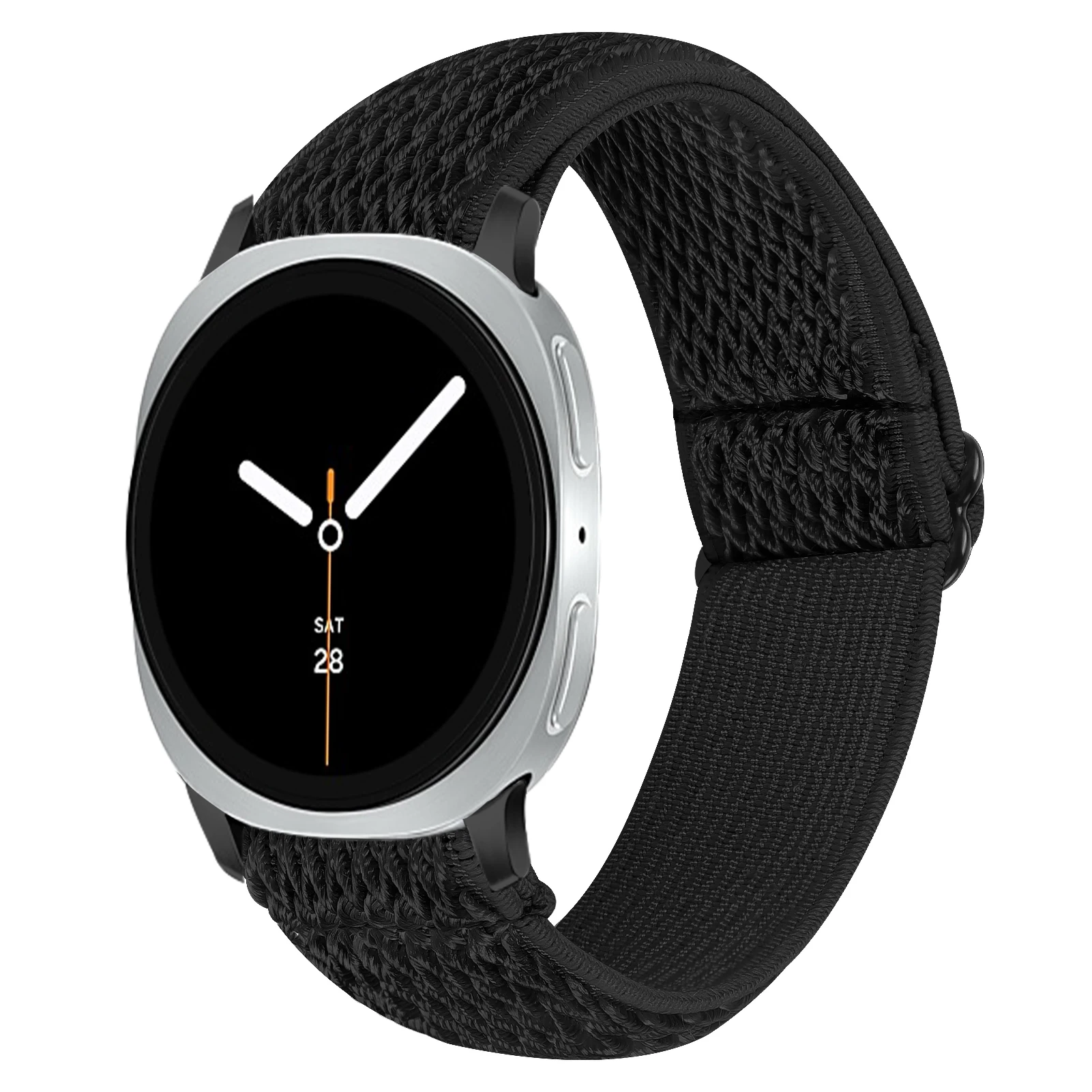Samsung Galaxy Watch 7 Ultra 47mm用ストラップ、伸縮性ナイロン製、男女兼用、Galaxy Watch 8 Classic 46mm / 8 40mm 44mm対応