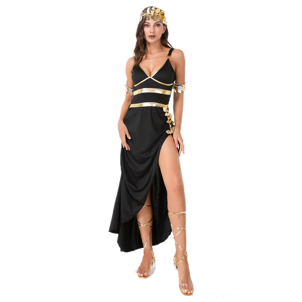 Mittelalter liche Königin Cleopatra Kostüme für erwachsene Frauen alten ägyptischen Pharao Cosplay Kleidung Halloween Ägypten Prinzessin Kostüm