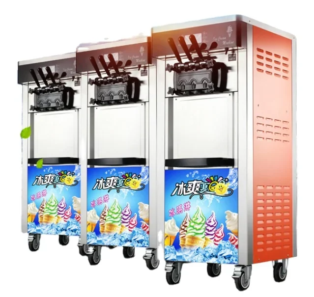 CHEAP PRICE Nut , Commercial Industrial Soft Ice Cream  Equipment Machine//Newly Lowest Price Of Icecream Making Machine