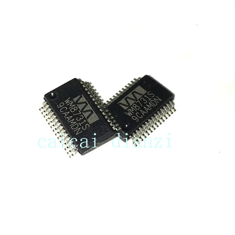 1pcs/lot New Original WM8731SEDS SSOP-28 WM8731S SSOP WM8731 SSOP28 in stock  Codec Patch SSOP28 Audio interface IC 24 b serial