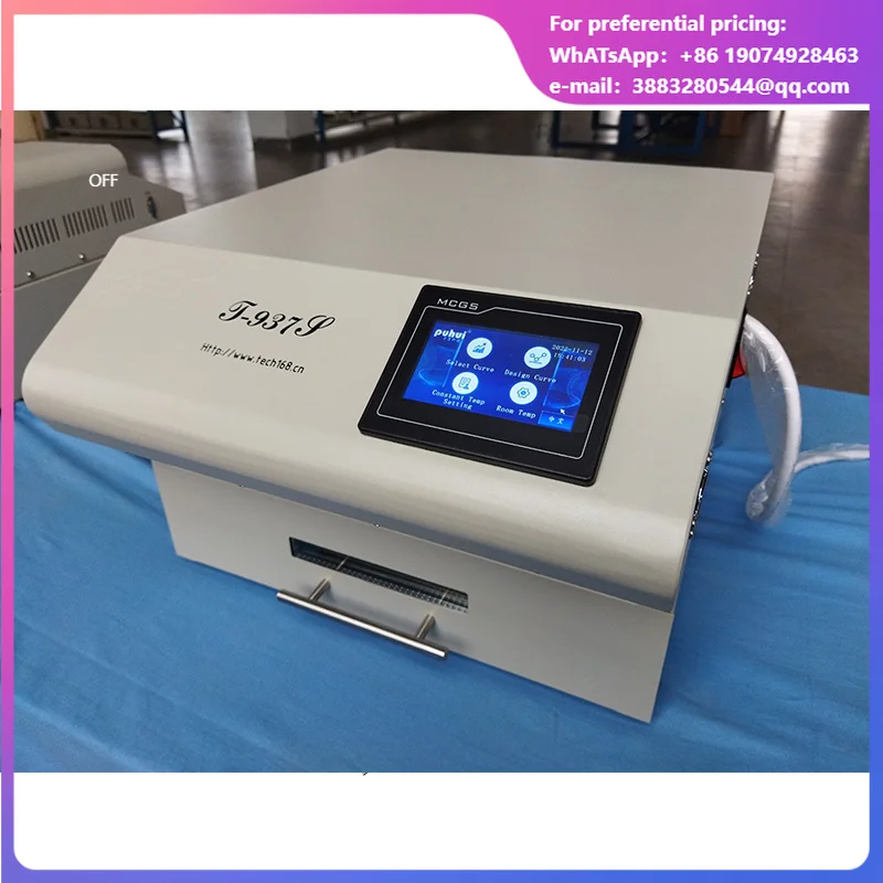 T-937S Advanced Soldering System - Global Voltage Adaption + Intelligent Thermal Diagnostics