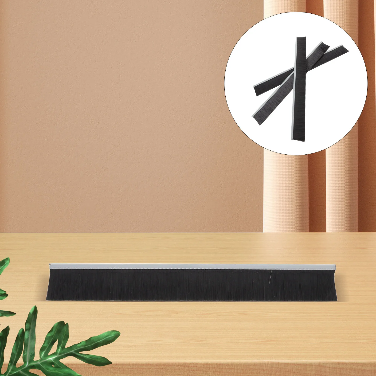 

3pcs Mailbox Dust Seal Brush 30Cm Nylon Brush Strips For Letter Box Weatherproof Sealing Strip Draft Proof Home Office Accessory