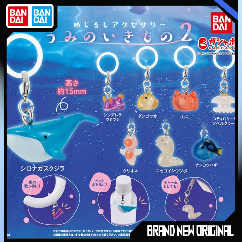 

Bandai Marine Animals Whales Sea Rabbits Marine Animals Whales Action Figures Model Gashapon Pendant Ornament Official Genuine