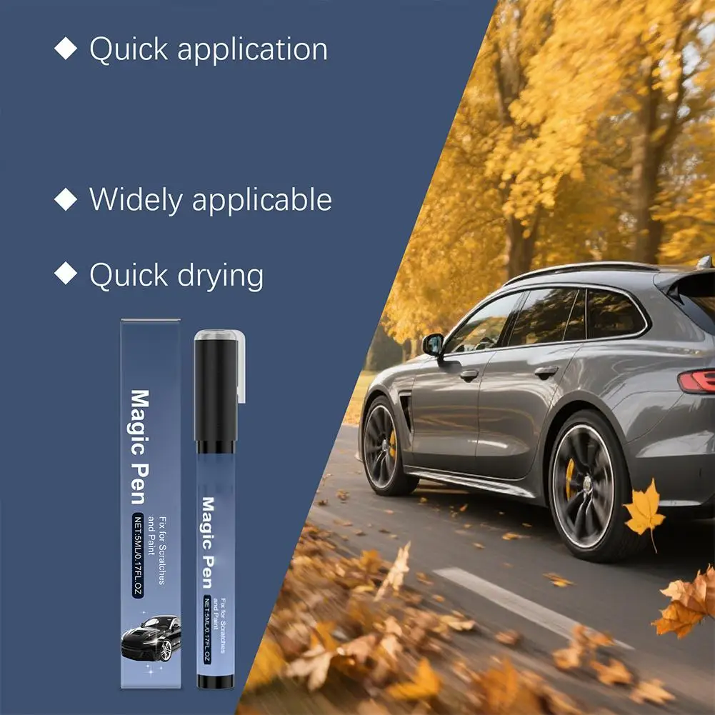 Magic Car Scratch Repair Pen Waterproof Auto Paint Touch Up Marker For Vehicle Surface Daily Paint Care Protection Tool Set