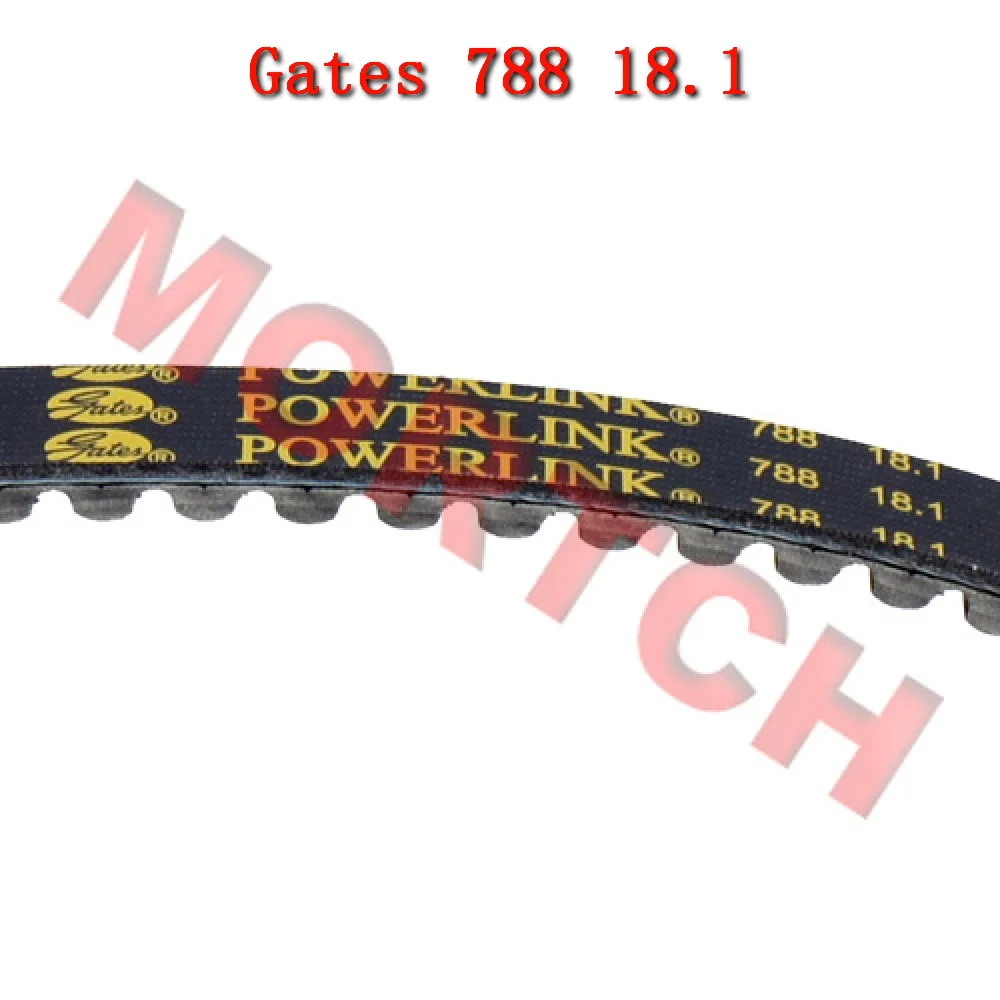 

Gates Powerlink Kevlar CVT Drive Belt 788 18.1 Jog 49cc 50cc 2 Stroke Scooter Moped 1E40QMB Keeway Minarelli ZR50 QJ50 Vento