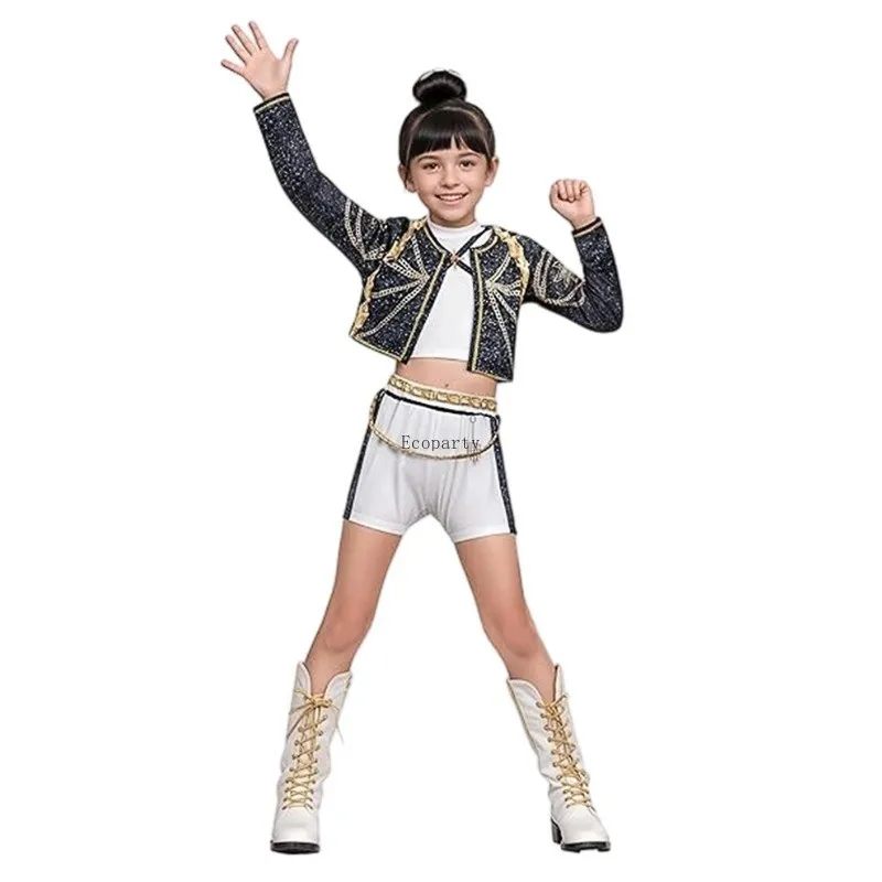 مجموعة أزياء KPop Démonenerjager Rumi Mira Zoey التأثيرية للفتيات أزياء الهالوين موتوبورتي كليد رومي للأطفال Disfraz Mujer