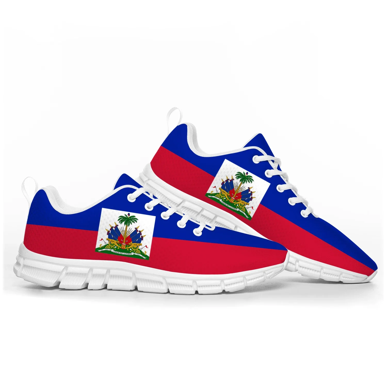 

Haitian Flag Sports Shoes Mens Womens Teenager Kids Children Sneakers Haiti Casual Custom High Quality Couple Shoes