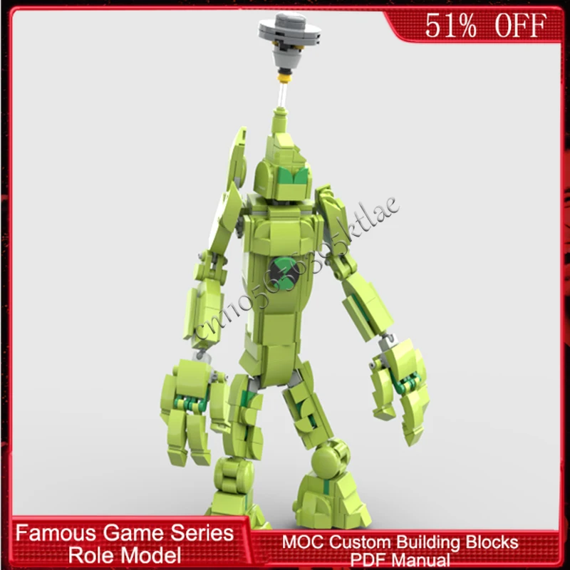 

365 PCS Popular Game Character Series Slime Core MOC Customize Modular Building Block Popular Model DIY Boys Assembly Toy Gift