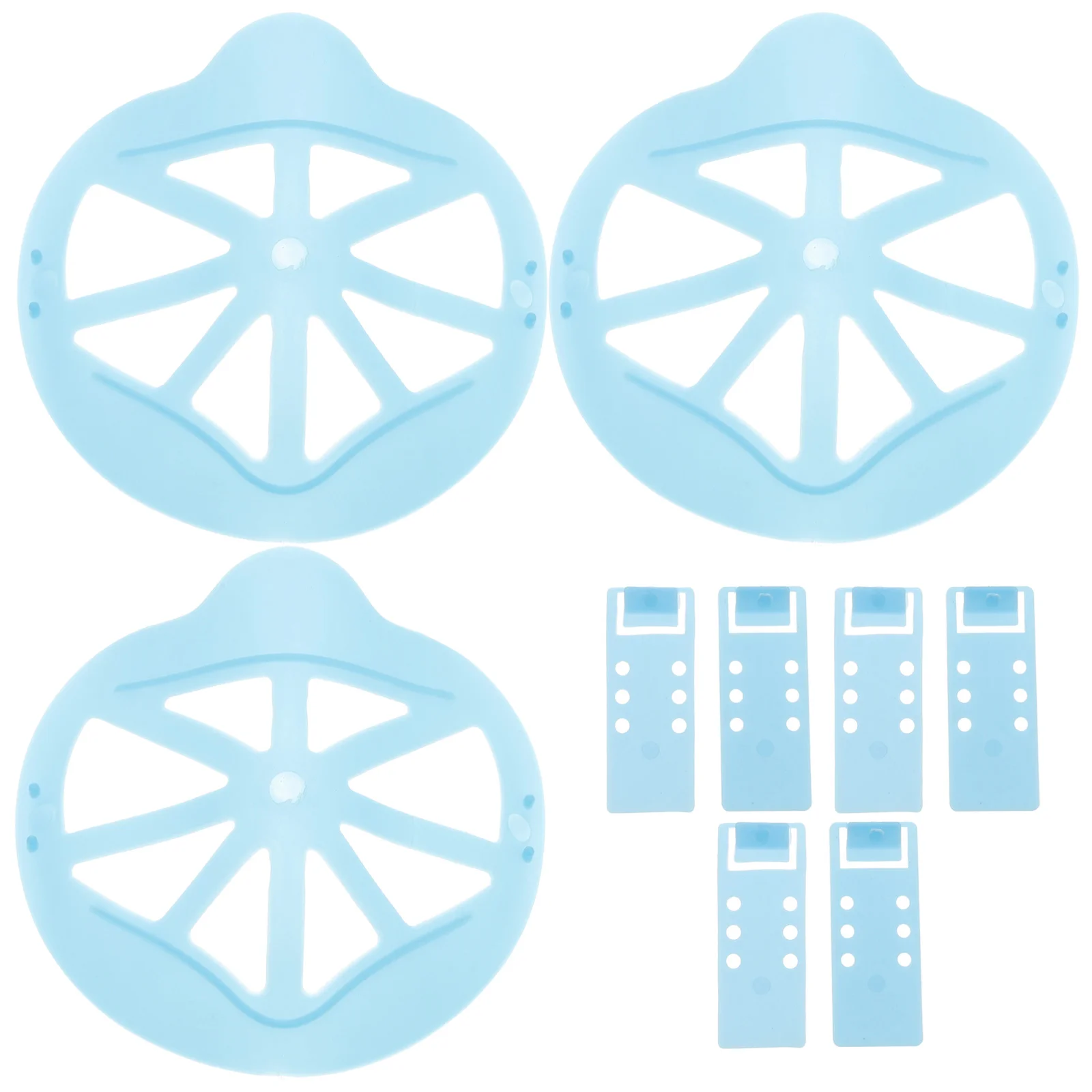 

3 Pcs Mask Holder Internal Support Reusable Bracket Face Inner Frame Plastic Masks