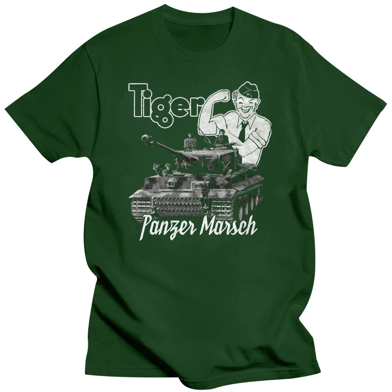 2019 Hot Sale Tigerfibel Premium T-Shirt TIGER Panzer Marsch Deutschland Summer Style Tee Shirt