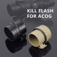 Tactical ACOG RMR Scope Killflash Cover Cap C-More Lens Protector Hunting Optic Accessories Airsoft Gun Red Dot Sight Kill Flash