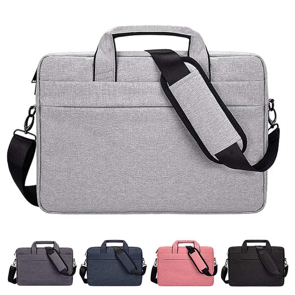 Laptop Bag 13.3 14 15.6 17 Inch Notebook Computer Case For Macbook Air Pro 13 15 Shoulder Handbag Men Women Waterproof Briefcase