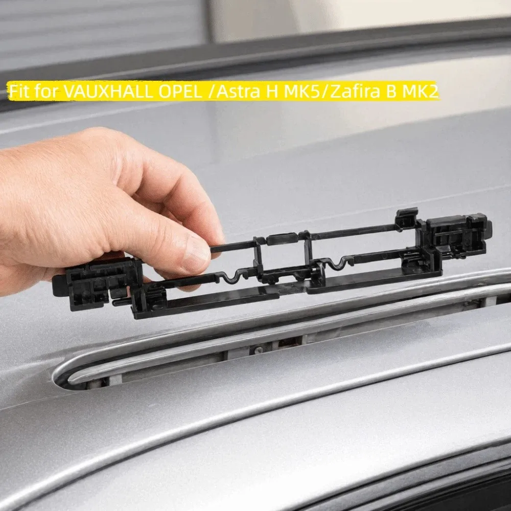 4PCS ABS Roof Rail Cover Black 5187915,13125723,5187878 Roof Bracket Cap Roof Trim Lid for Saturn Astra H MK5/Zafira B MK2